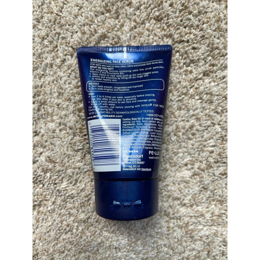 Nivea for Men Energizing Face Scrub NWT